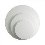 Холст на подрамнике из ДВП круглый АЛЬБАТРОС мелкозернистый, хлопок 100%