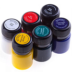 Набор красок акриловых по стеклу и керамике DECOLA 6х20мл