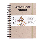 Скетчбук для акварели МАЛЕВИЧЪ "Nature WaterFall" целлюлоза 100%