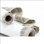 Холст в рулоне КОЛИБРИ "3010" театральный, лён 100%