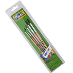 Набор кистей PINAX "School&Hobby" белка 5шт