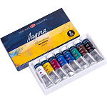 Набор масляных красок ЛАДОГА 8х18мл