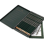Набор чернографитных карандашей FABER-CASTELL "Castell-9000" 12шт