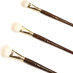 Кисть коза белая овальная PINAX "Poseidon 828" ручка короткая