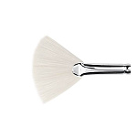 Кисть щетина веерная ROUBLOFF "1672" ручка удлиненная