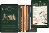 Набор графических материалов FABER-CASTELL "Pitt Monochrome" 12пр