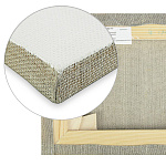 Холст на подрамнике ТУЮКАН театральный, лён 100%