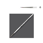 Кисть синтетика круглая KUM "Memory Tip" ручка короткая