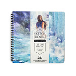 Альбом для акварели МАЛЕВИЧЪ "Waterfall" целлюлоза 100%, спираль