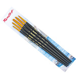 Набор кистей ROUBLOFF "Палитра-16" синтетика овальная №4,6,7,8,10