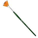 Кисть синтетика веерная PINAX "Creative 273" ручка короткая