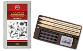 Набор графических материалов KOH-I-NOOR "Gioconda Sketching Set" 8пр