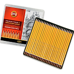 Набор чернографитных карандашей KOH-I-NOOR "1504" 24шт