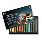 Набор полутвердой сухой пастели MUNGYO "Gallery" 12шт