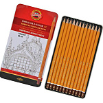 Набор чернографитных карандашей KOH-I-NOOR "1500" 12шт