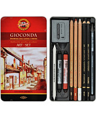Набор графических материалов KOH-I-NOOR "Gioconda Art Set" 10пр