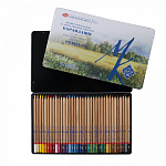 Набор цветных карандашей МАСТЕР-КЛАСС "Pro" 36шт, металл