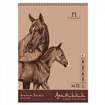 Блокнот для эскизов PALAZZO "Арабчики", крафт, спираль