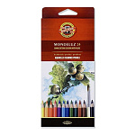 Набор акварельных карандашей KOH-I-NOOR "Mondeluz" 24шт