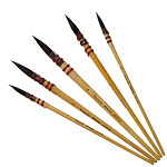 Кисть белка круглая PENNELLO "Deluxe" ручка короткая