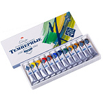 Набор темперных красок МАСТЕР-КЛАСС 12х18мл