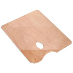 Палитра деревянная прямоугольная СОНЕТ